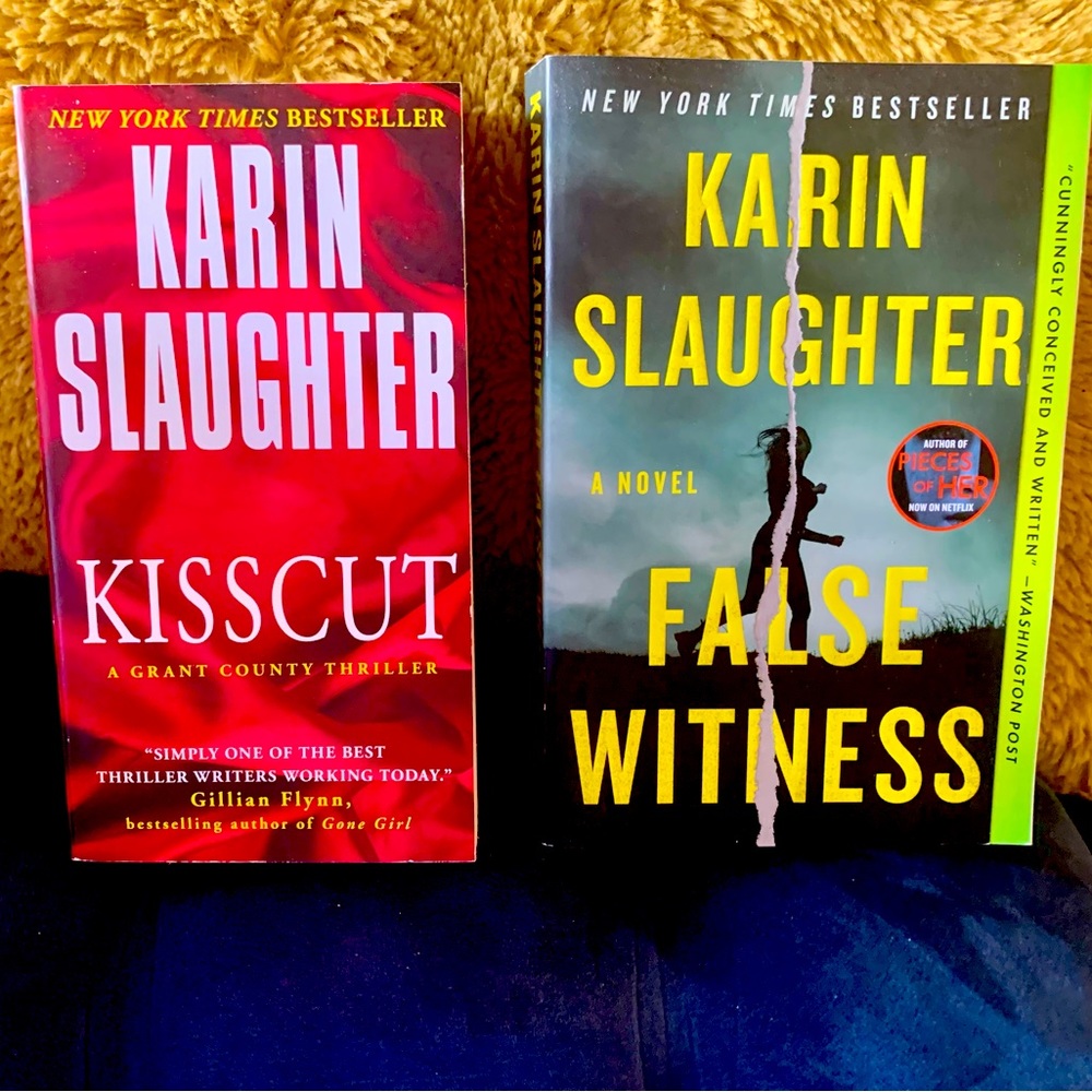 By the author of Gone Girl - Kisscut & False Witness - brand new never-read